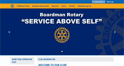 Desktop Screenshot of boardmanrotary.org